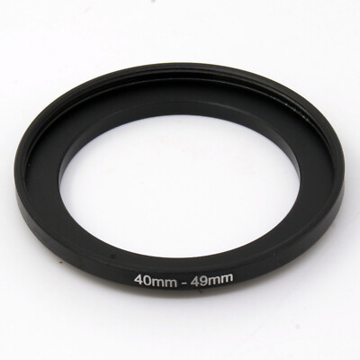 40-49 Step up Filter Ring 40mm x0.75 Male to 49mm x0.75 Female Lens adapter