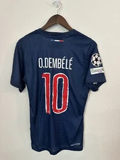 Paris Saint Germain UCL 2025 Final Jersey - Dembele #10 - Size L (Slim Fit)