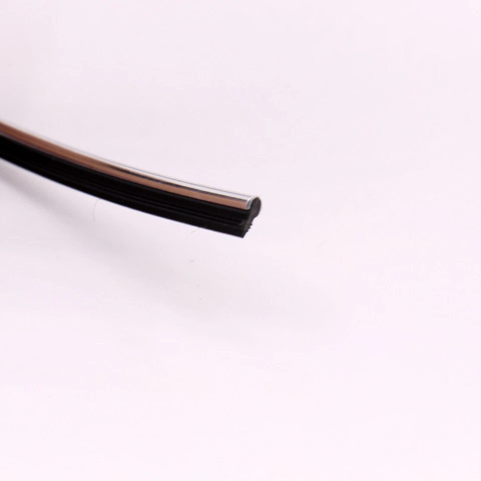 Tira de relleno interior exterior universal plateada para decoración de molduras de estilo de coche 5M Foto 4 de 4