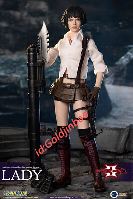 ゲームキャラクター Asmus Toys Devil May Cry Lady 1/6 1/6 Lady DMC III The Devil May Cry Series Action Figure by Asmus