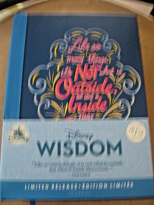 Disney Store Wisdom ((Aladdin) Genie Journal 10/12 NWT