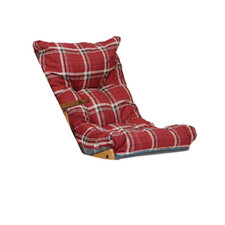 Cuscino imbottito per poltrona relax sdraio o dondolo - Rosso Luk