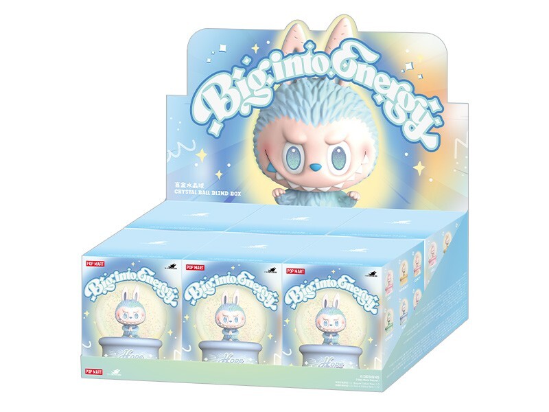 POP MART Big into Energy フィギュア Pop Mart The Monsters Big into Energy Series Crystal Ball