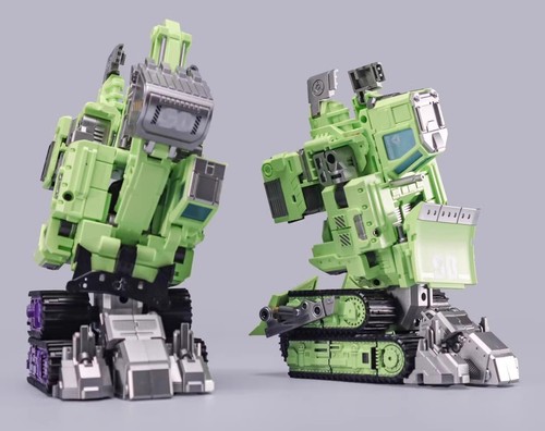 Mecha Invasion GLA05 & 06 Giant Legion Builder Knochenbrecher & Schnitzel 22cm - Bild 16 von 18