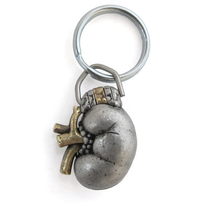 Biology Anatomical Human Head Keychain Neurology Medical Anatomy