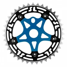 SE Bikes 39T Aluminum One Piece Chainring & Spider Set - CNC Machined,