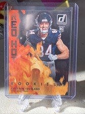 2025 Panini Donruss Colston Loveland Red Hot Rookies Rookie