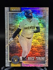 Topps 2026 Series 1 Celebration Brice Turang Brewers Opening Day Foil #105