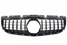 K&uuml;hlergrill f&uuml;r Mercedes SLC-Klasse R172 MOPF 16-19 Frontgrill GTR Look Schwarz