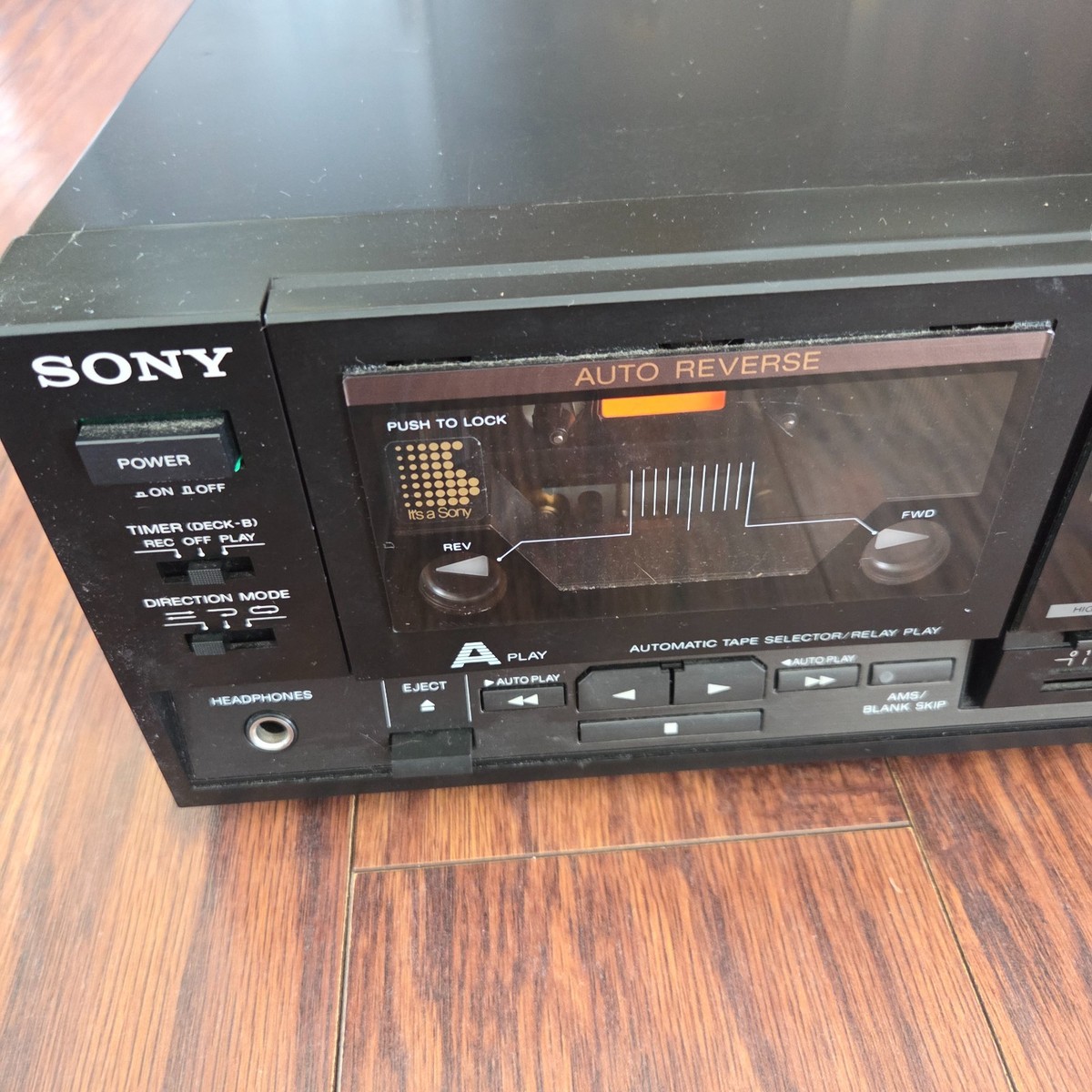 SONY TC-WR730オートリバースカセットデッキ SONY TC-WR730の仕様 ソニー