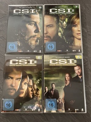 CSI crime scene investigation The Complete Season 5 / 6 / 7 /8 Staffel Serie