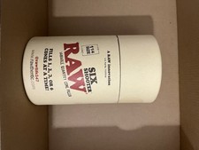RAW Six Shooter 1 1/4 Size Variable Multiple Quantity Cone Filler Tobacco Roller