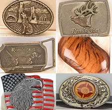 Misc belt buckle YOU CHOOSE FROM PULL DOWN