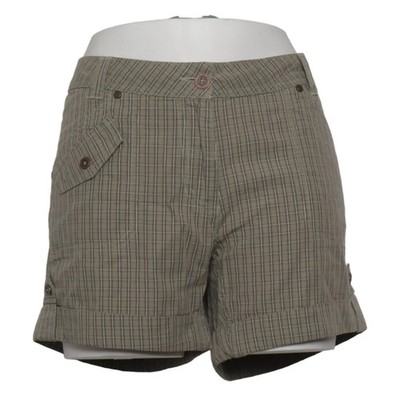 Champion, Shorts, Größe: L, Beige, Baumwolle, Karo, Damen #Vrx