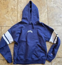 Champion Women's Medium Logo Hoodie. Navy. Excellent Condition
