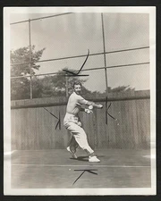 Donald Budge 1939 Original 8x10 Type #1 Photo {World's Amateur Champion 1938}
