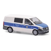 Busch 51158 - 1/87 Mercedes-Benz Vito, Polizei Berlin Service - Neu