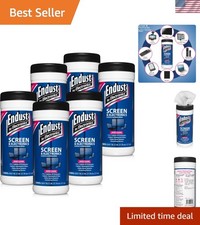 Pre-Moistened Screen Surface Wipes for Electronics, Alcohol-Free - 6 Canisters