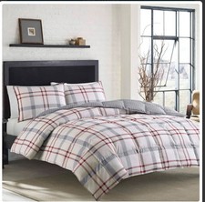 Eddie Bauer Portage Bay Twin Duvet Cover Set 100 Cotton