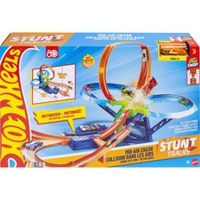 Hot Wheels Action Mid-Air Multi-Crash Toy Vehicle Playset - 37pk
