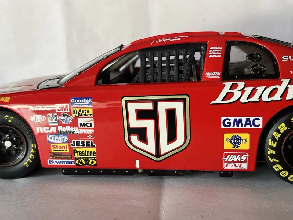 Revell 1998 Ricky Craven #50 Budweiser Chevrolet Monte Carlo 1/18 Scale Diecast - Image 4 of 4
