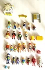 Vintage Playmobil Mixed Lit 40 Pieces: Figures, Accessories, Playground & More