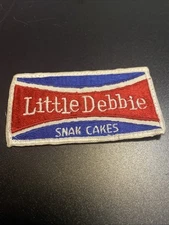 VTG  LITTLE DEBBIE Snak Cakes Sew On Uniform Patch