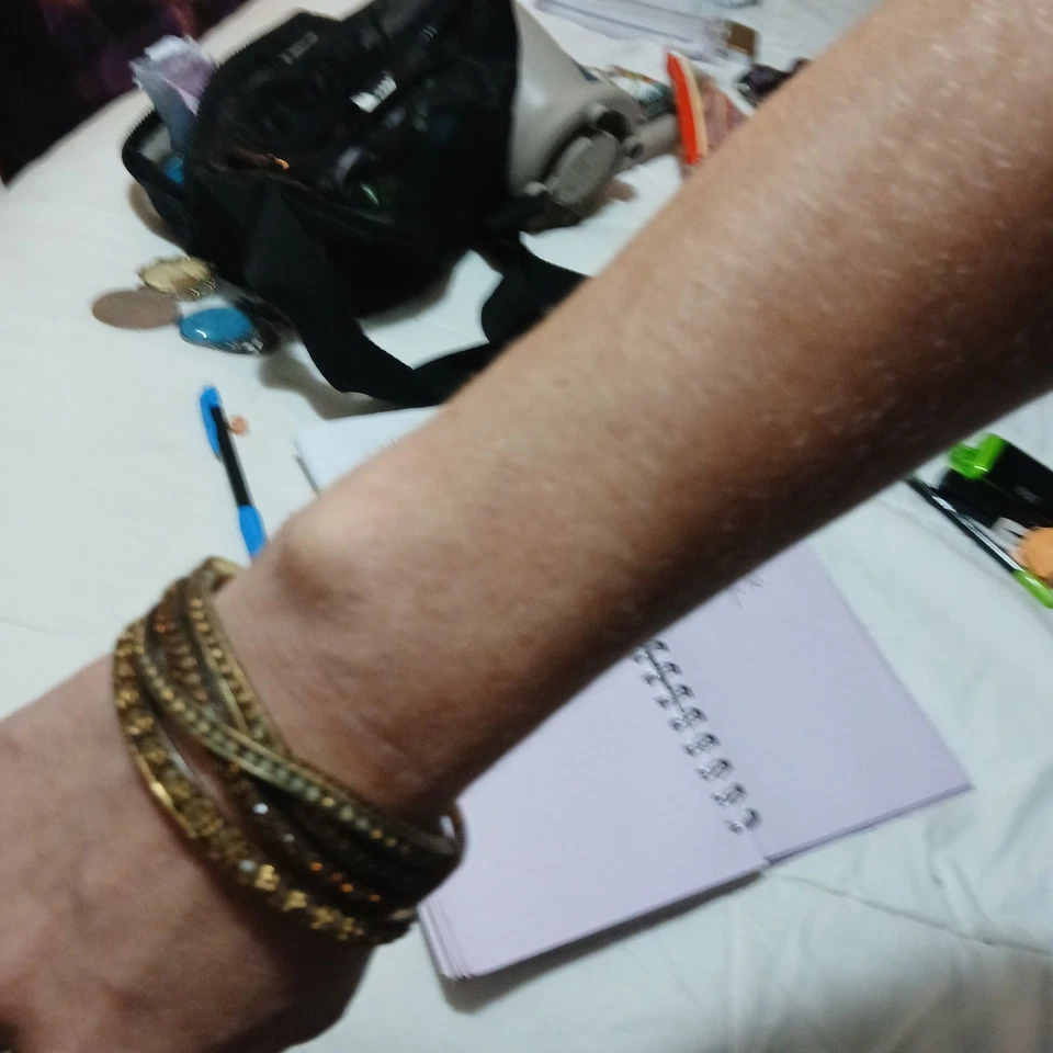 NUEVO Brazalete Heidi Daus Swarovski Cristal Estilo Oro Y Oro Rosa Tonificado Foto 3 de 4