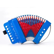 Eavnbaek Accordion 10 Keys Blue