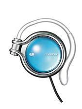 JVC HP-AL102-A Lapis Blue Wired Earhook Headphones 3.5mm Open-Air Japan New