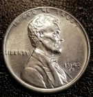 1943-S Lincoln Wheat Penny Cent Steel UNC #2N