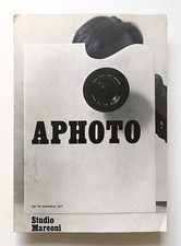 Aphoto Fotografia come superficie Studio Marconi Milano 1977 Invito/Ephemera