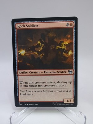Rock Soldiers C 2026 Magic: The Gathering Teenage Mutant Ninja Turtles #0107