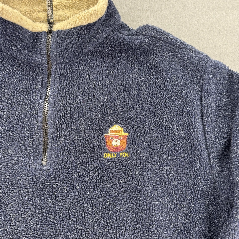 Pulôver masculino Smokey Bear grande Colorado Trading Sherpa lã caminhada ao ar livre - Imagem 2 de 4