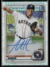 Austin Hansen Auto Mojo Rookie Prospect 2020 Bowman Chrome Astros
