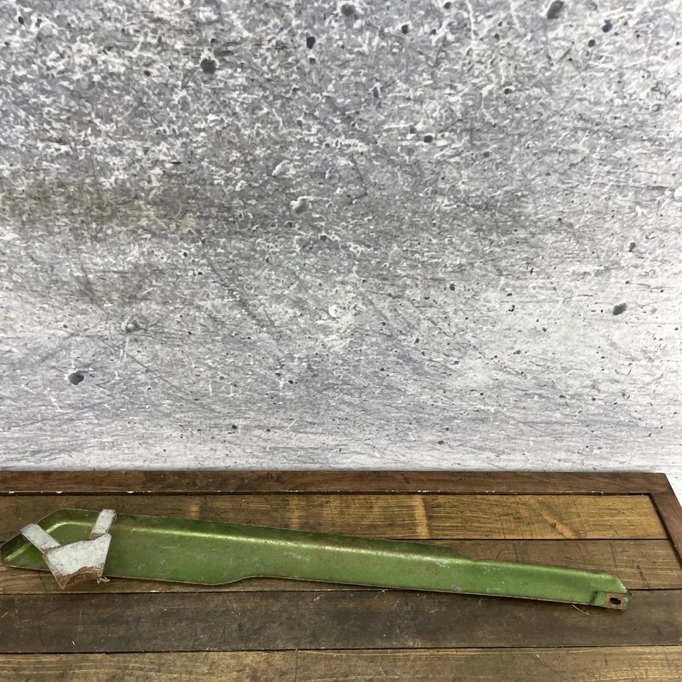 Vintage Rollfast Bicycle Chain Guard Green Steel Chainguard Cruiser Bike - Image 3 of 4