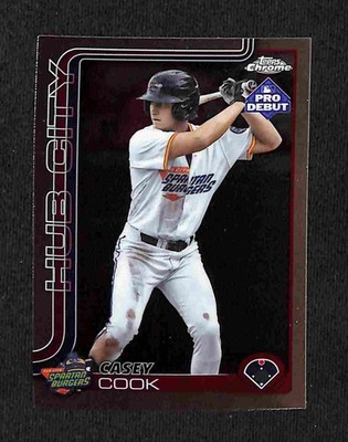 2025 Topps Pro Debut - Chrome Casey Cook #PDC-188 