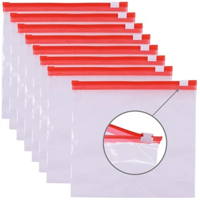 DIY-24H 50 Stück | Gleitverschlussbeutel Ziehverschlussbeutel Reißverschlussbeutel Slide