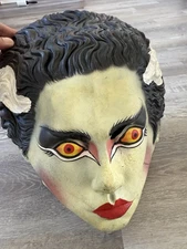 Bride of Frankenstein Mask Vintage 1997 Paper Magic Group Universal Halloween