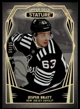 2022-23 Upper Deck Stature Photo Variant Jesper Bratt 59/65 #71