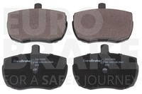 Eurobrake Bremsbelagsatz Scheibenbremse FüR Land Rover Defender Station Wagon