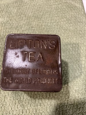 Vintage Lipton Tea Tin