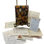 Vintage Handwritten Recipe Book Cards South Carolina Americana Kitchen Lot