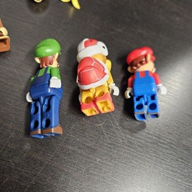 K'NEX KNEX Super MARIO Bros Minifigure LOT DIDDY KONG LUIGI FIRE BROTHER KOOPA