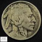 1913 S Type 1 Buffalo Nickel 5C (First Year of Issue, Key Date, San Francisco!)