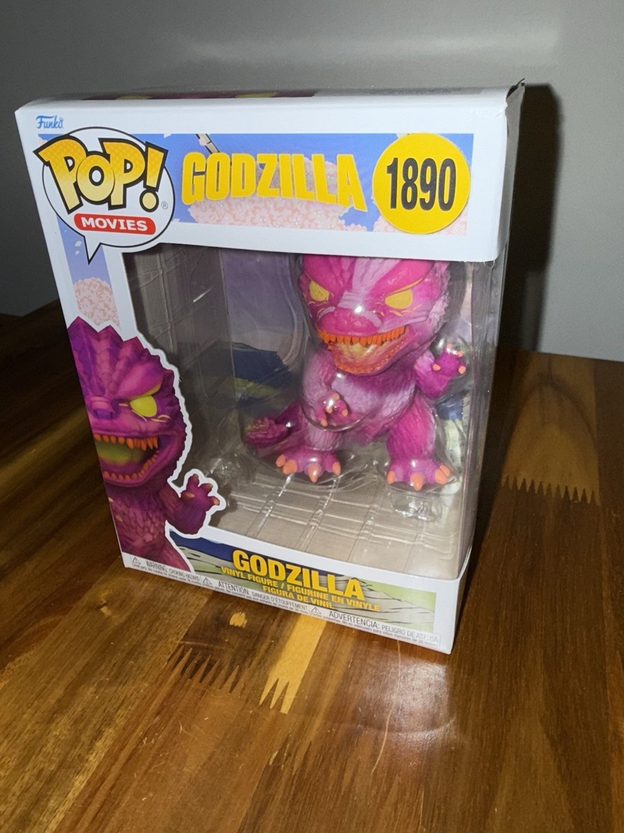 Godzilla Retro Futurism Godzilla Pink Premium POP Figure