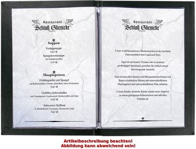10 sigel Doppel-Hüllen, DIN A4, aus Kunststoff, transparent
