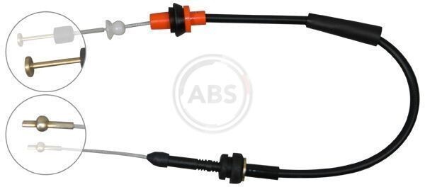 Accelerator Cable A.B.S. K37150 for VW/Seat Lupo/Polo/Arosa (97-05)