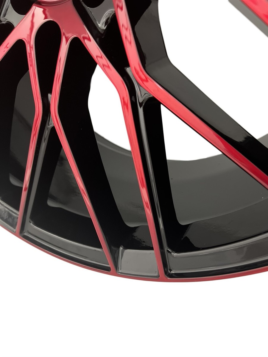 NS1 19 inch Black Red Rims fits NISSAN 350Z | eBay
