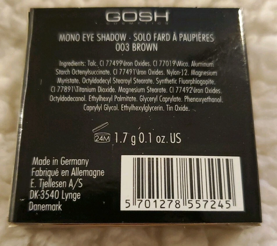 New GOSH Mono Eye Shadow - #003 "Brown" - Full Size - Image 2 of 4